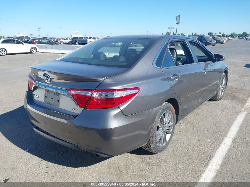 2016 Toyota Camry Se VIN: 4T1BF1FK8GU502601 Lot: 39529940