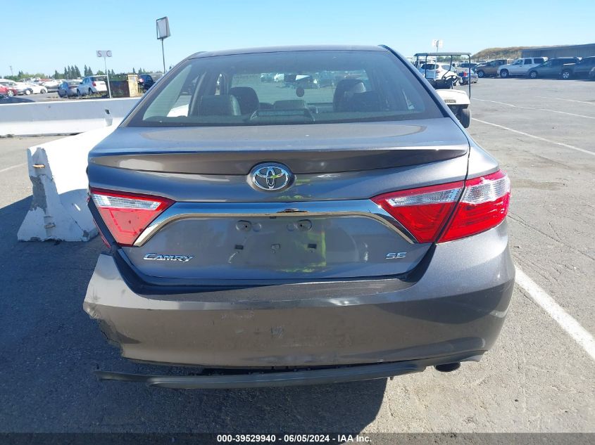 2016 Toyota Camry Se VIN: 4T1BF1FK8GU502601 Lot: 39529940