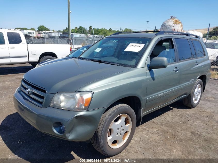 2006 Toyota Highlander Limited V6 VIN: JTEEP21A360178106 Lot: 39529941