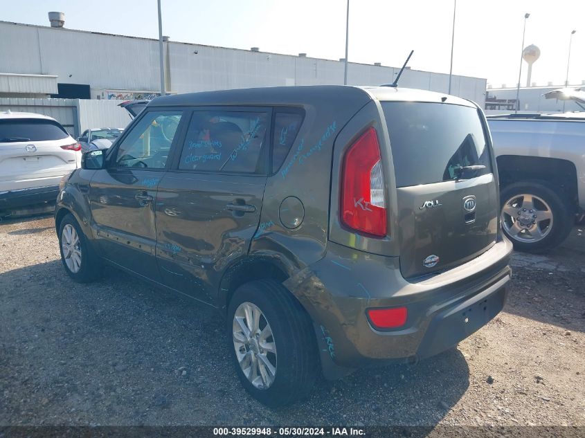 2012 Kia Soul + VIN: KNDJT2A63C7410605 Lot: 39529948