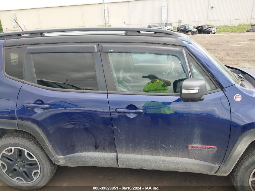 2017 Jeep Renegade Trailhawk 4X4 VIN: ZACCJBCBXHPE43362 Lot: 39529951