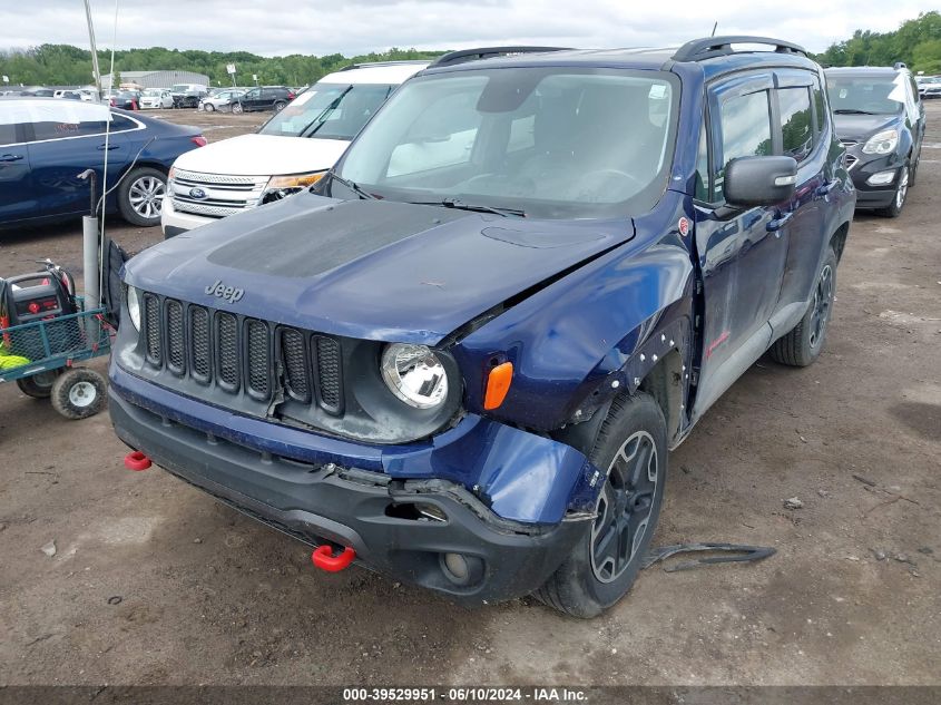 2017 Jeep Renegade Trailhawk 4X4 VIN: ZACCJBCBXHPE43362 Lot: 39529951
