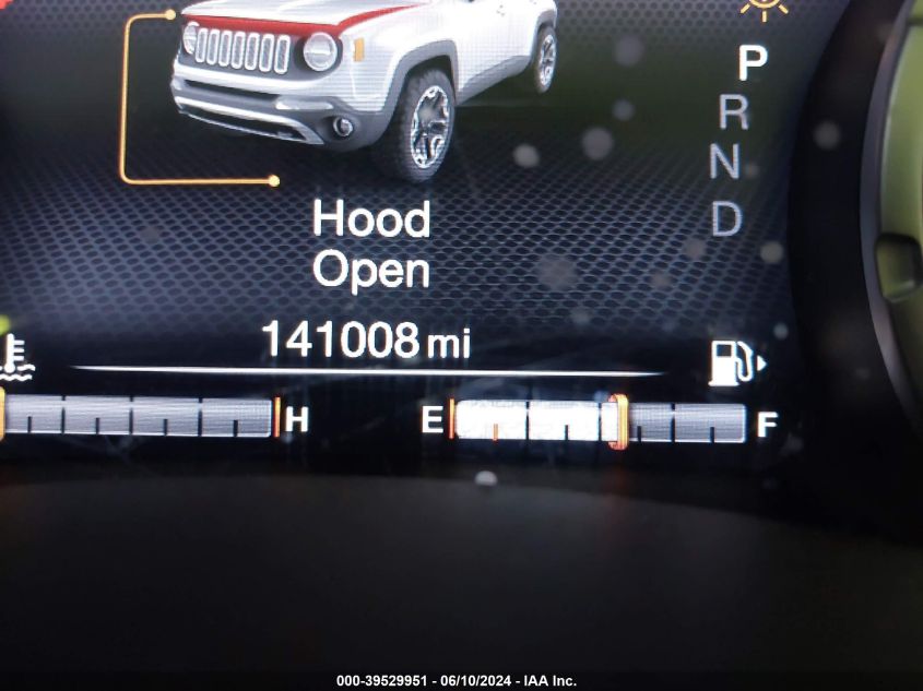 2017 Jeep Renegade Trailhawk 4X4 VIN: ZACCJBCBXHPE43362 Lot: 39529951