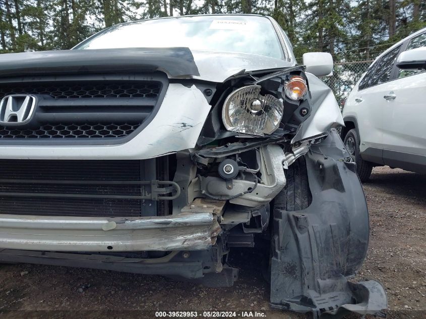 2004 Honda Pilot Ex-L VIN: 2HKYF18724H609981 Lot: 39529953