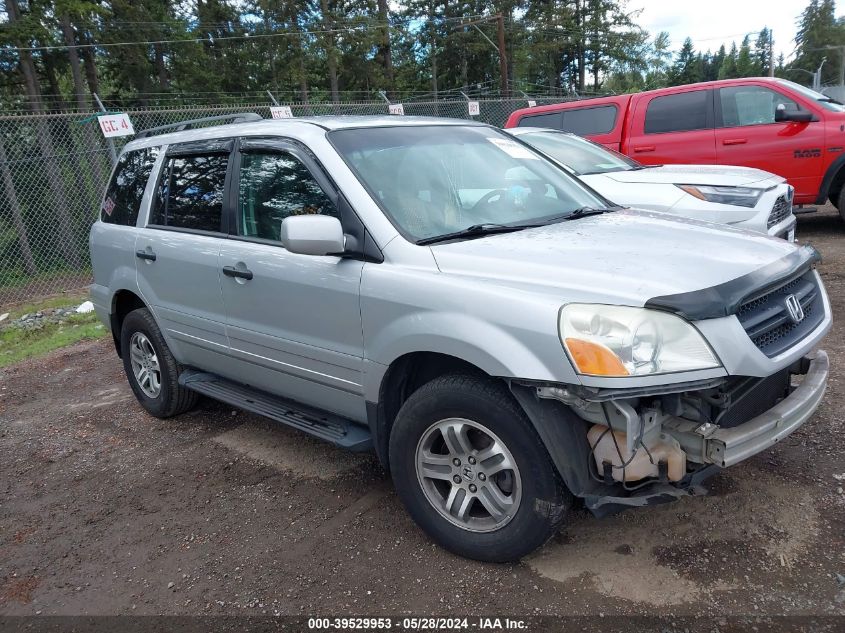 2004 Honda Pilot Ex-L VIN: 2HKYF18724H609981 Lot: 39529953