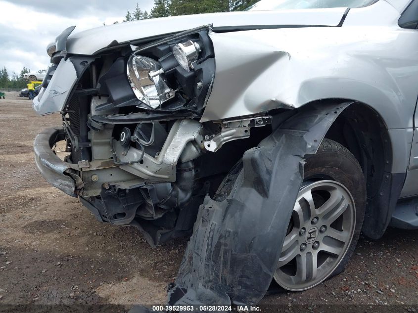 2004 Honda Pilot Ex-L VIN: 2HKYF18724H609981 Lot: 39529953