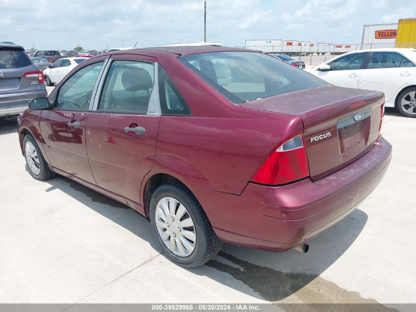 2007 Ford Focus S/Se/Ses VIN: 1FAFP34N37W297422 Lot: 39529965