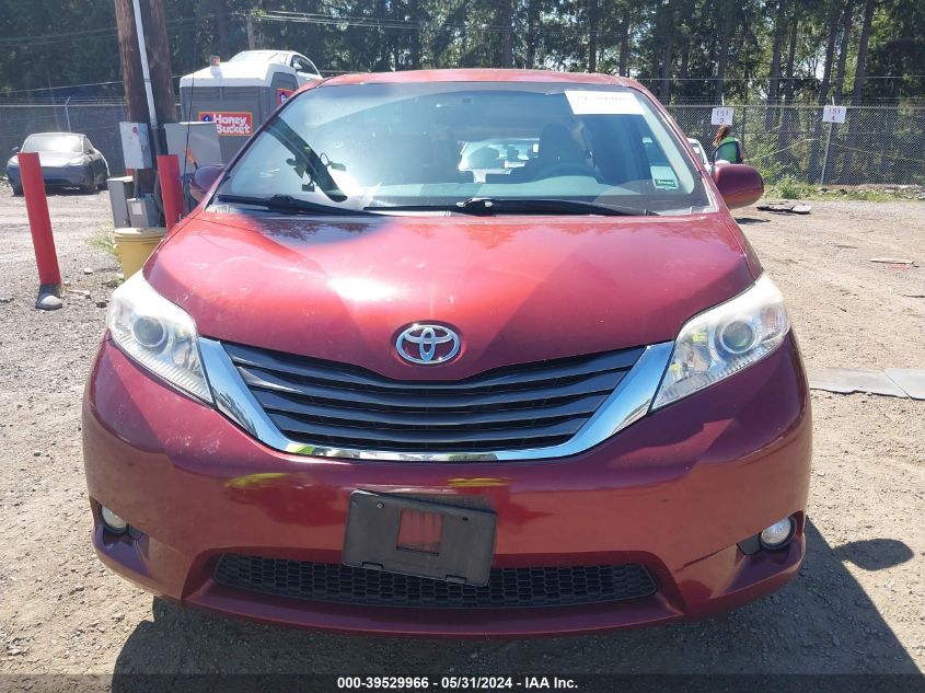 2013 Toyota Sienna Xle/Limited VIN: 5TDYK3DC3DS305174 Lot: 39529966