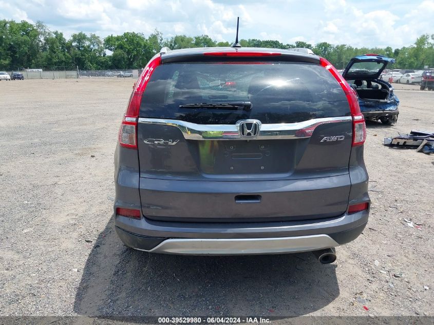 2HKRM4H77GH623696 2016 Honda Cr-V Ex-L