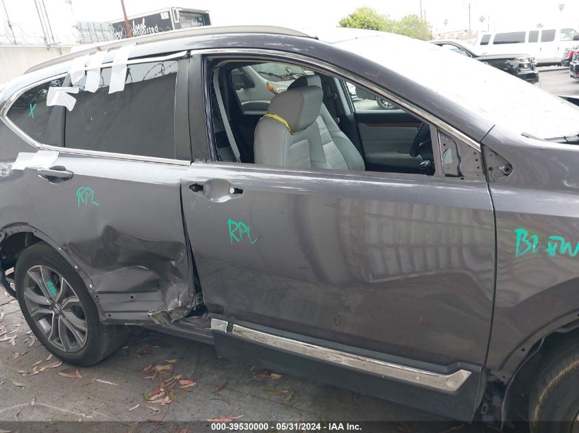 2020 Honda Cr-V 2Wd Touring VIN: 7FARW1H90LE007247 Lot: 39530000