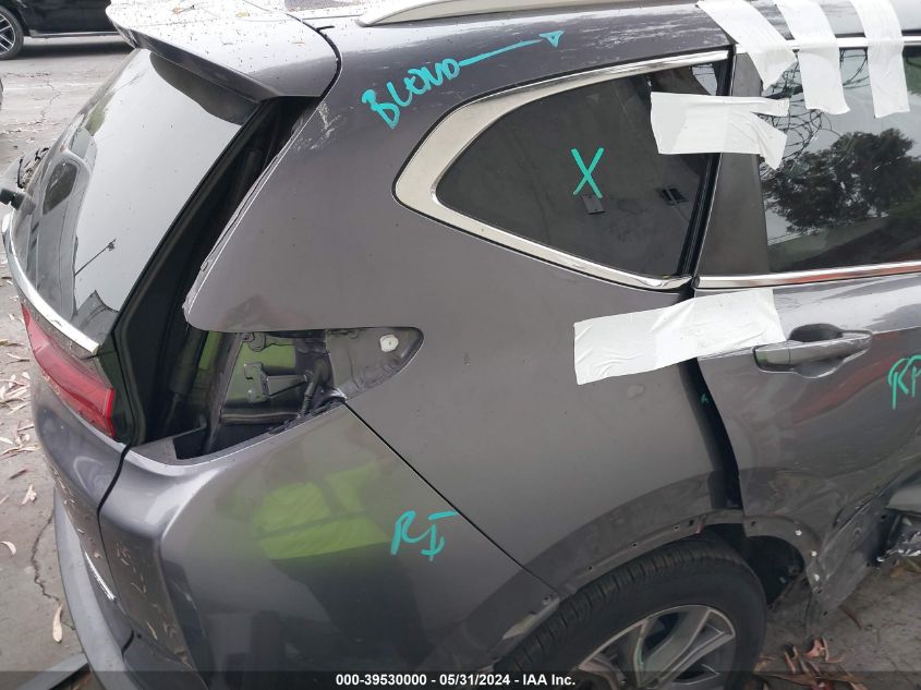 2020 Honda Cr-V 2Wd Touring VIN: 7FARW1H90LE007247 Lot: 39530000