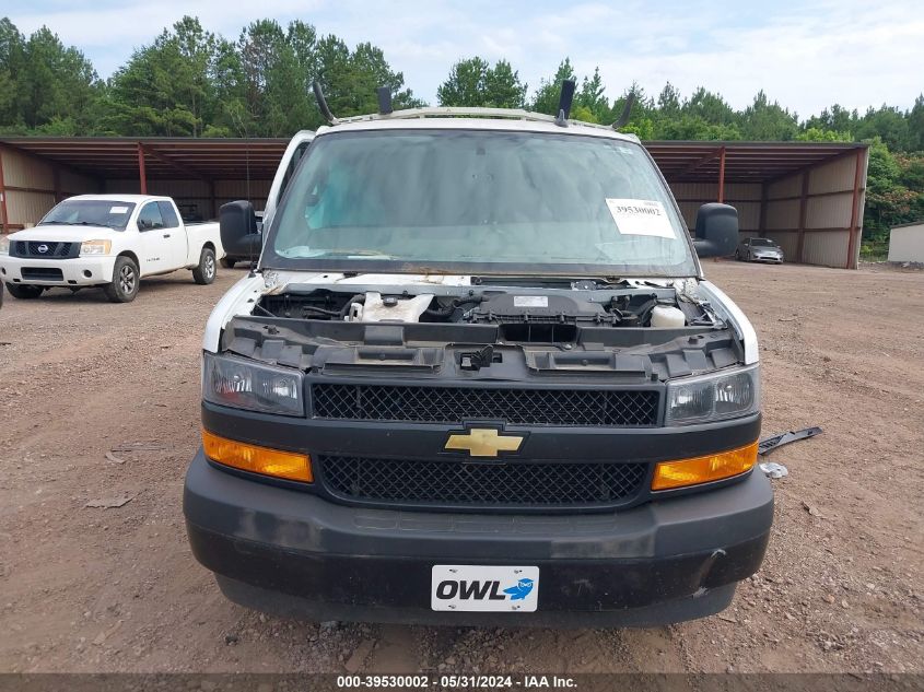 2022 Chevrolet Express Cargo Rwd 2500 Regular Wheelbase Wt VIN: 1GCWGAFP3N1212523 Lot: 39530002