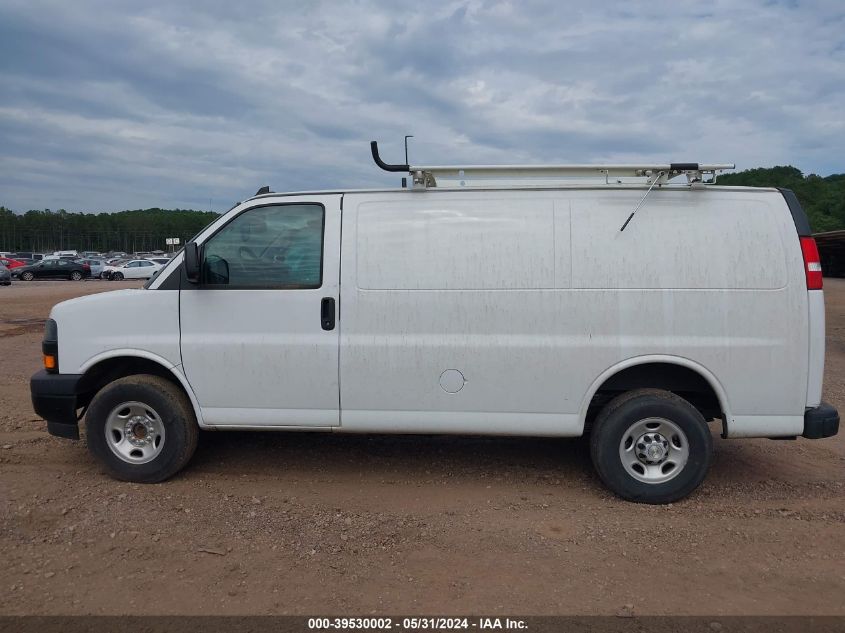 2022 Chevrolet Express Cargo Rwd 2500 Regular Wheelbase Wt VIN: 1GCWGAFP3N1212523 Lot: 39530002