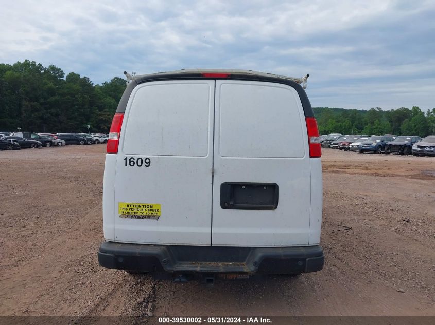 2022 Chevrolet Express Cargo Rwd 2500 Regular Wheelbase Wt VIN: 1GCWGAFP3N1212523 Lot: 39530002