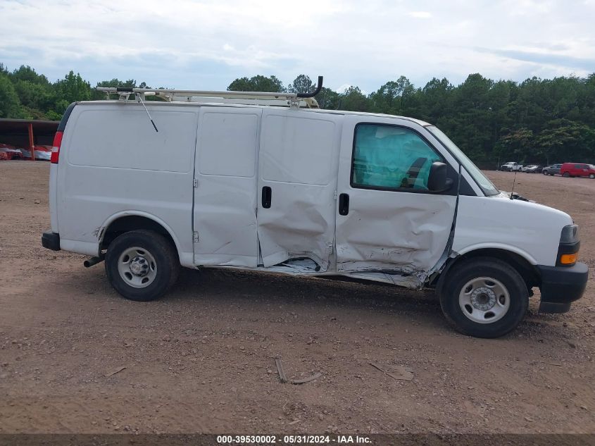 2022 Chevrolet Express Cargo Rwd 2500 Regular Wheelbase Wt VIN: 1GCWGAFP3N1212523 Lot: 39530002