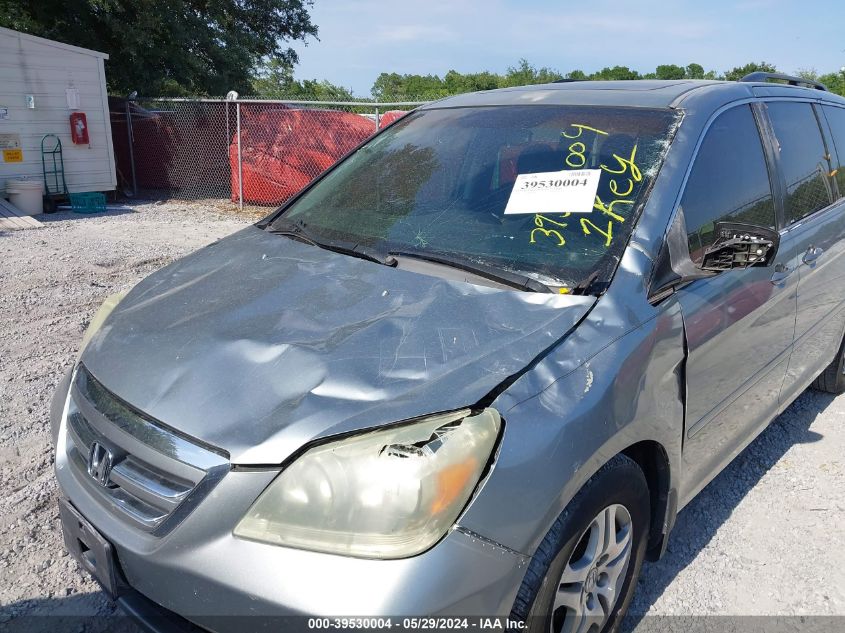 2006 Honda Odyssey Ex-L VIN: 5FNRL38626B054743 Lot: 39530004