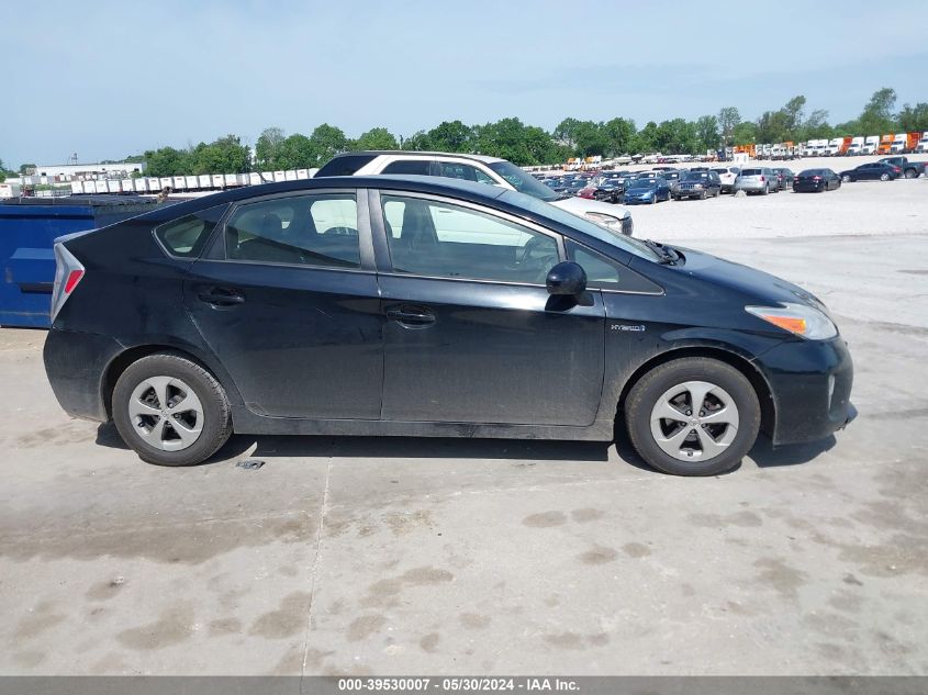 2015 Toyota Prius Two VIN: JTDKN3DU5F1954240 Lot: 39530007