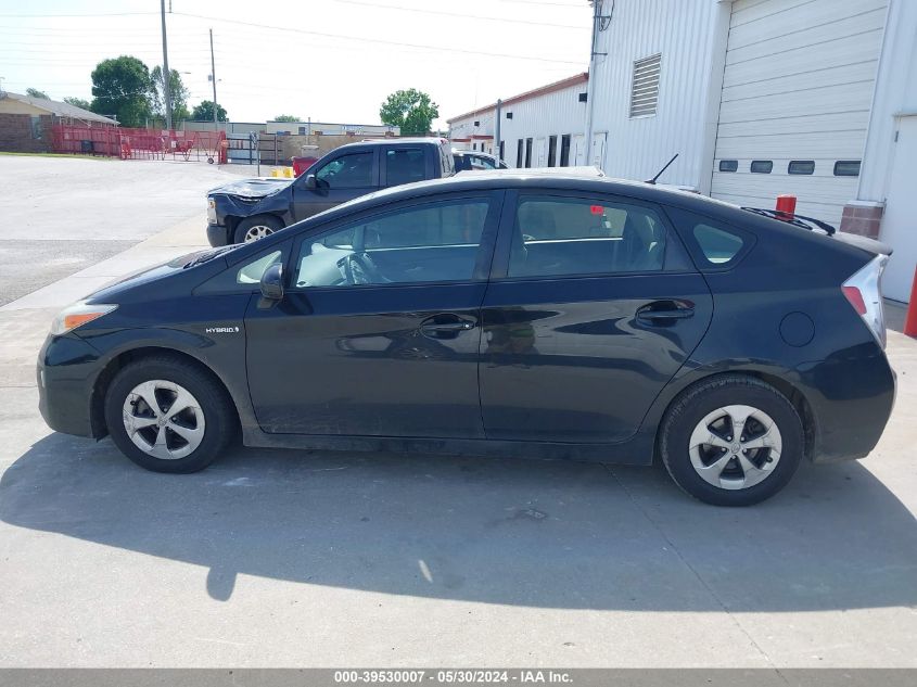 2015 Toyota Prius Two VIN: JTDKN3DU5F1954240 Lot: 39530007