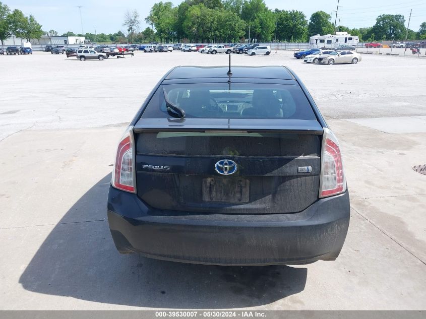 2015 Toyota Prius Two VIN: JTDKN3DU5F1954240 Lot: 39530007