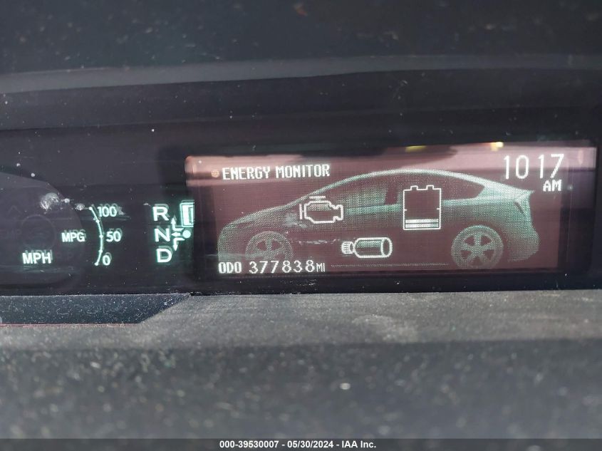 2015 Toyota Prius Two VIN: JTDKN3DU5F1954240 Lot: 39530007