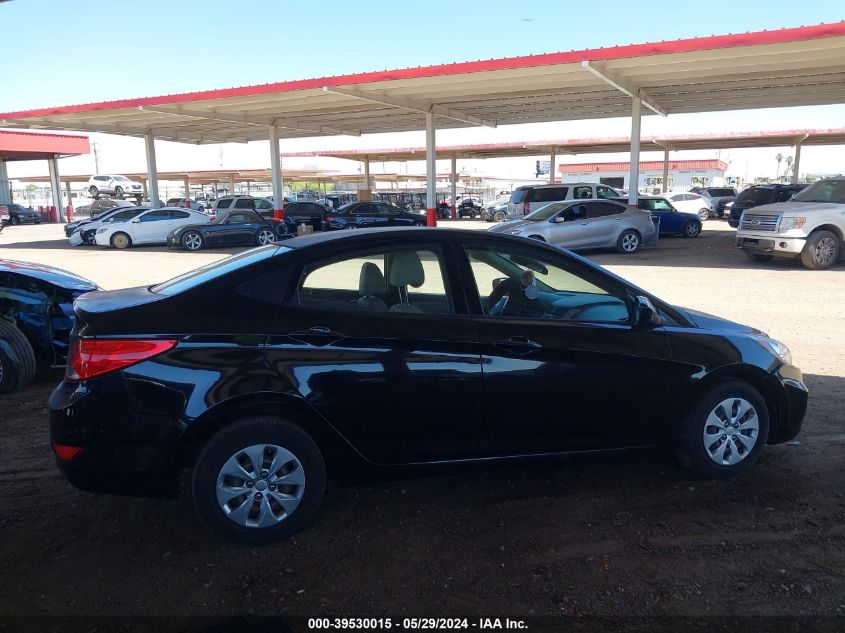 2017 Hyundai Accent Se VIN: KMHCT4AE1HU387213 Lot: 39530015