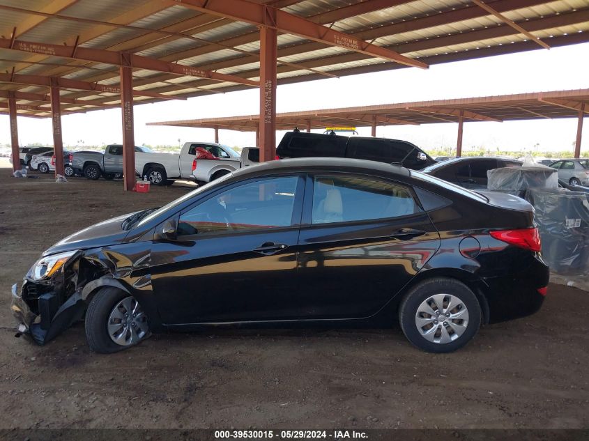 2017 Hyundai Accent Se VIN: KMHCT4AE1HU387213 Lot: 39530015