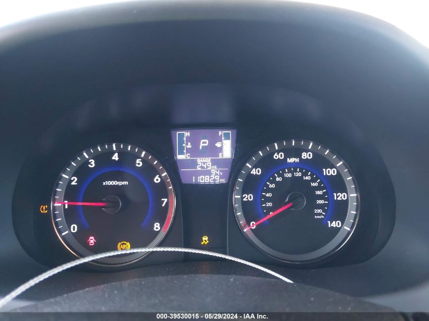 2017 Hyundai Accent Se VIN: KMHCT4AE1HU387213 Lot: 39530015