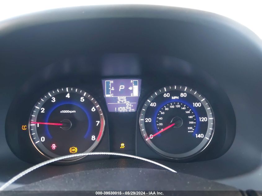 2017 Hyundai Accent Se VIN: KMHCT4AE1HU387213 Lot: 39530015