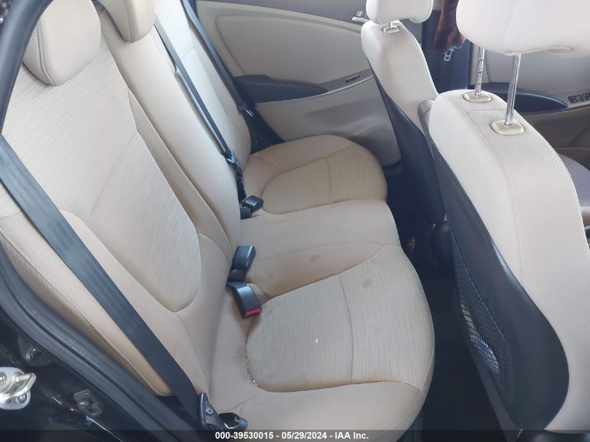 2017 Hyundai Accent Se VIN: KMHCT4AE1HU387213 Lot: 39530015