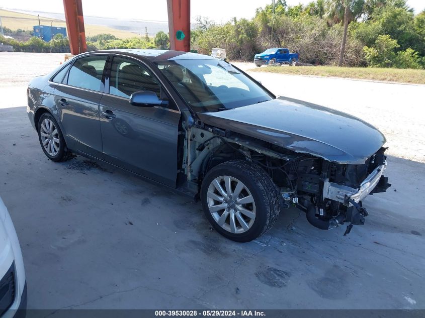 2013 AUDI A4 2.0T PREMIUM - WAUAFAFL5DN039182