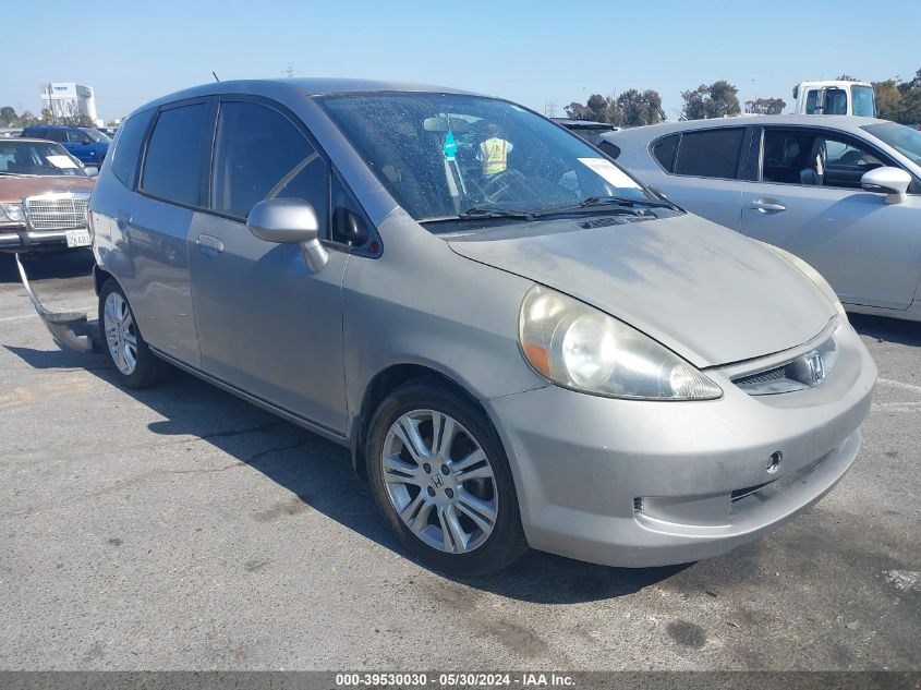 2008 Honda Fit VIN: JHMGD38498S072518 Lot: 39530030