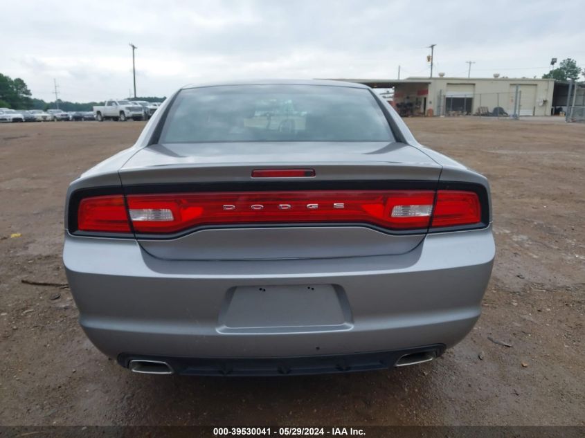 2013 Dodge Charger Se VIN: 2C3CDXBG9DH622588 Lot: 39530041