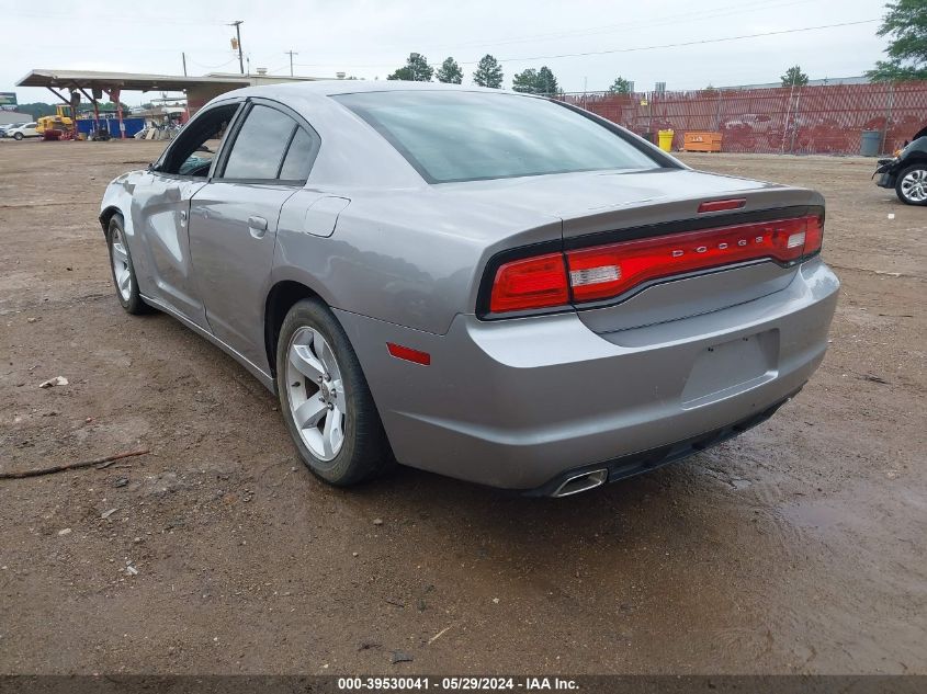 2013 Dodge Charger Se VIN: 2C3CDXBG9DH622588 Lot: 39530041