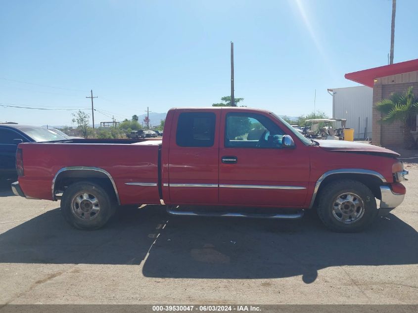 2001 GMC New Sierra C1500 VIN: 2GTEC19T111243399 Lot: 39530047