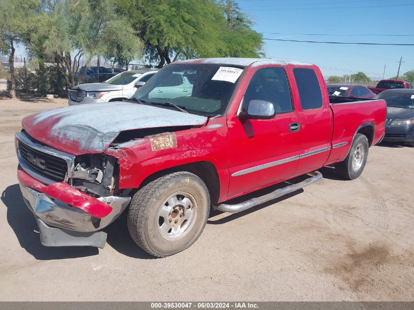 2001 GMC New Sierra C1500 VIN: 2GTEC19T111243399 Lot: 39530047