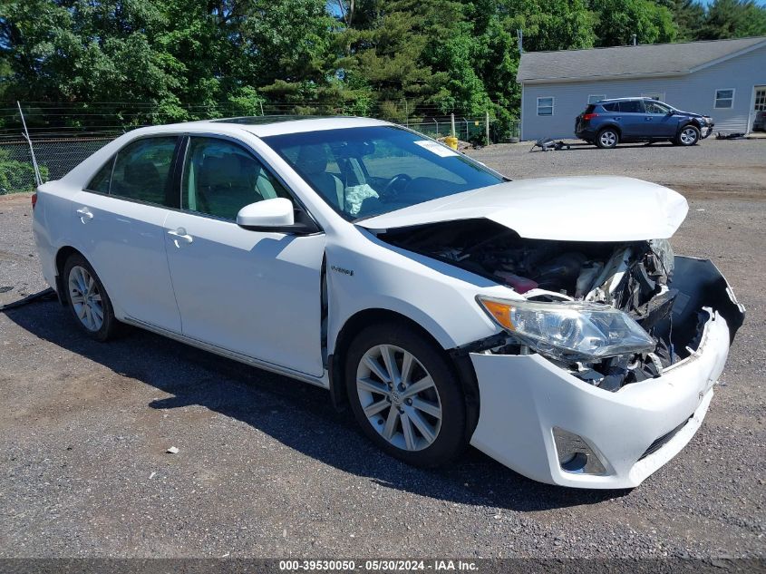 2013 Toyota Camry Hybrid Xle VIN: 4T1BD1FK8DU084901 Lot: 39530050