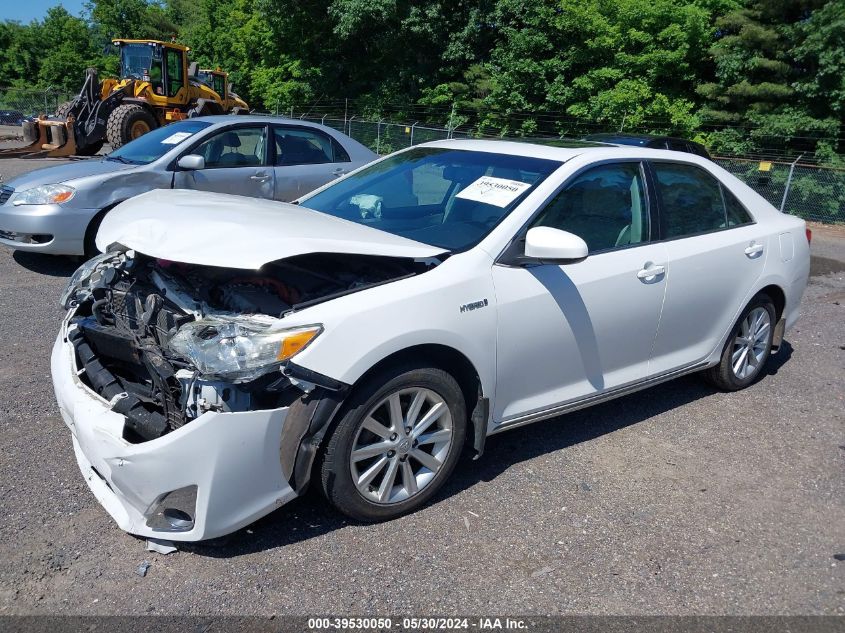 2013 Toyota Camry Hybrid Xle VIN: 4T1BD1FK8DU084901 Lot: 39530050