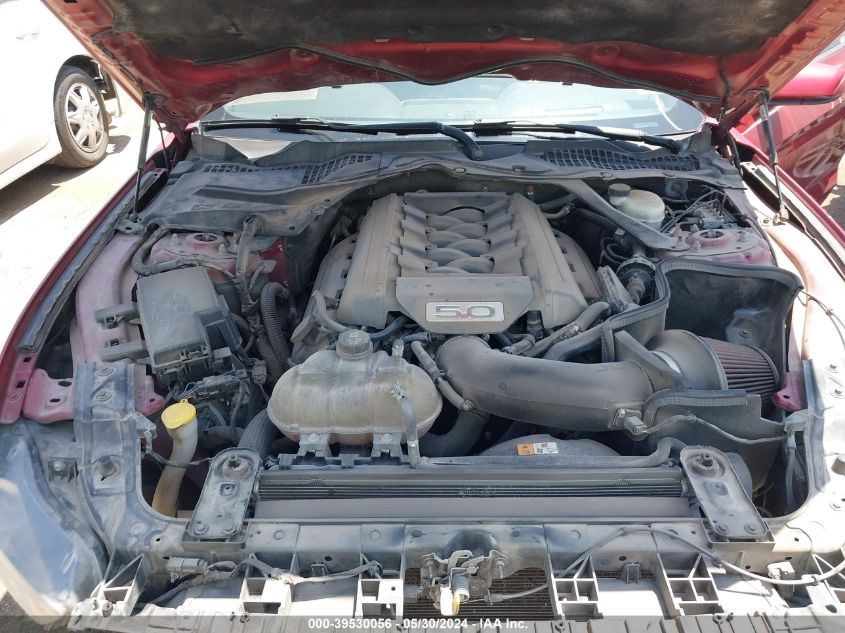 2016 Ford Mustang Gt Premium VIN: 1FA6P8CF2G53029 Lot: 39530056