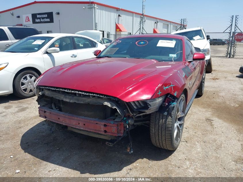 2016 Ford Mustang Gt Premium VIN: 1FA6P8CF2G53029 Lot: 39530056