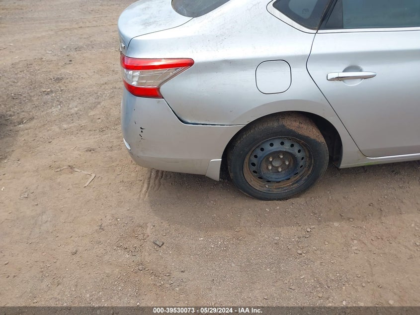 2014 Nissan Sentra Sv VIN: 3N1AB7APXEY315567 Lot: 39530073