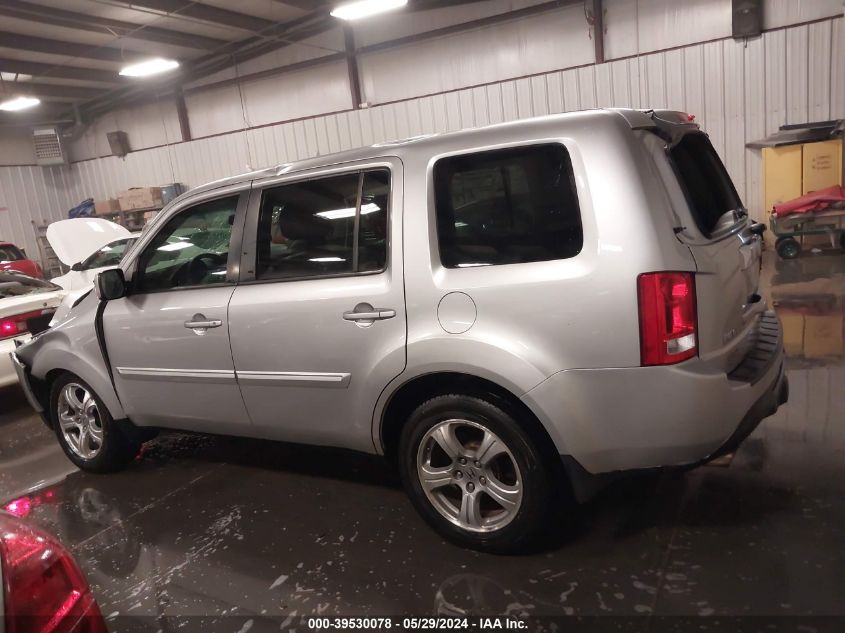 2013 Honda Pilot Ex-L VIN: 5FNYF4H66DB020455 Lot: 39530078