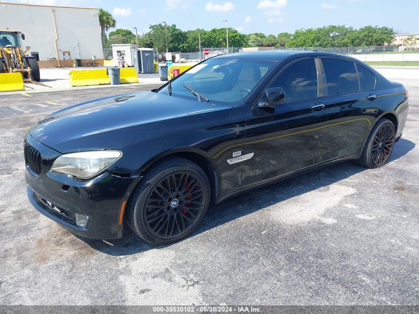 2011 BMW 750I VIN: WBAKA8C53BCY36864 Lot: 39530102