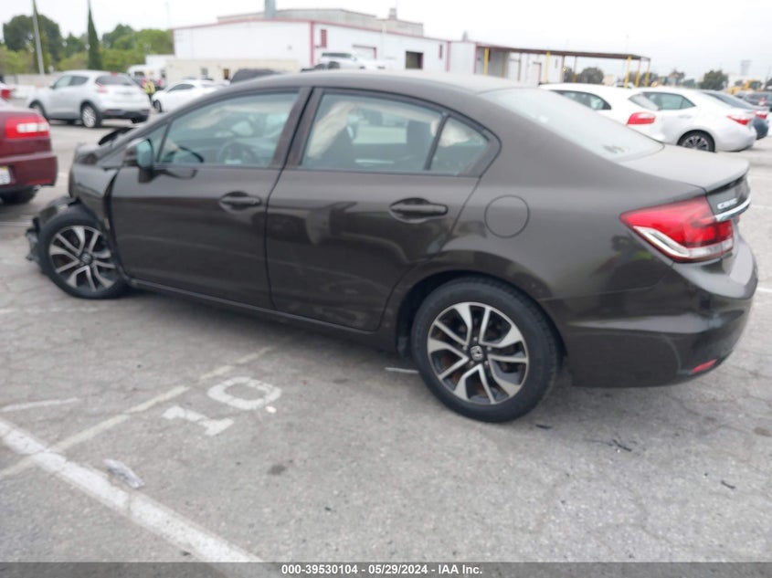2013 Honda Civic Ex-L VIN: 2HGFB2F90DH503620 Lot: 39530104