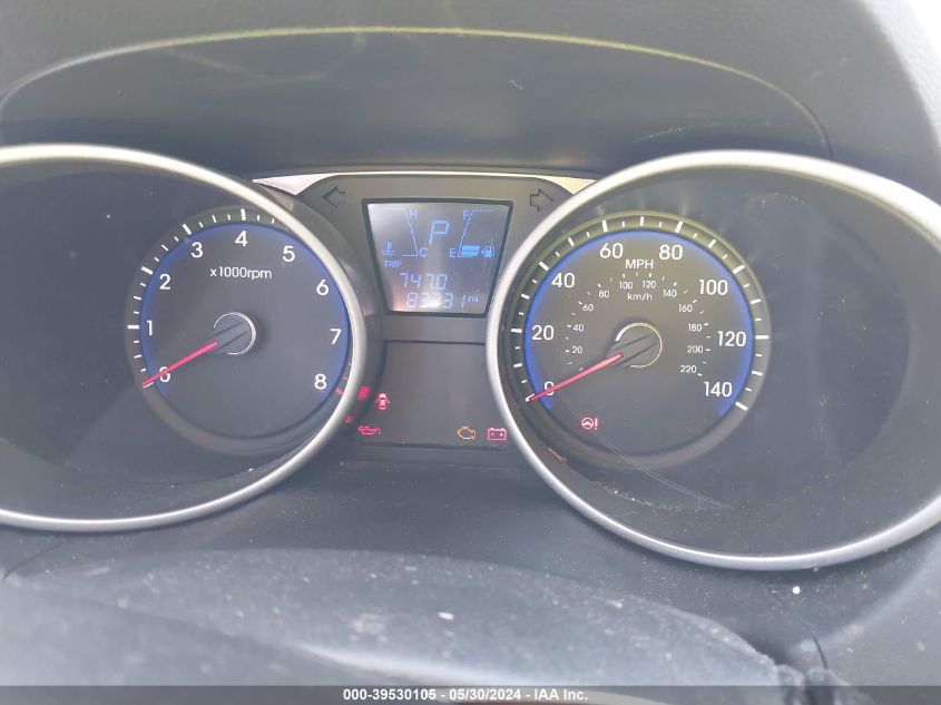 2014 Hyundai Tucson Se VIN: KM8JUCAG1EU805443 Lot: 39530105