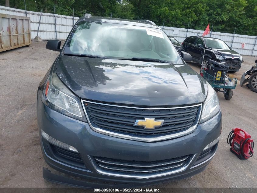 2013 Chevrolet Traverse Ls VIN: 1GNKVFKD5DJ255344 Lot: 39530106