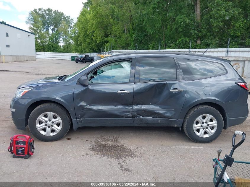 2013 Chevrolet Traverse Ls VIN: 1GNKVFKD5DJ255344 Lot: 39530106