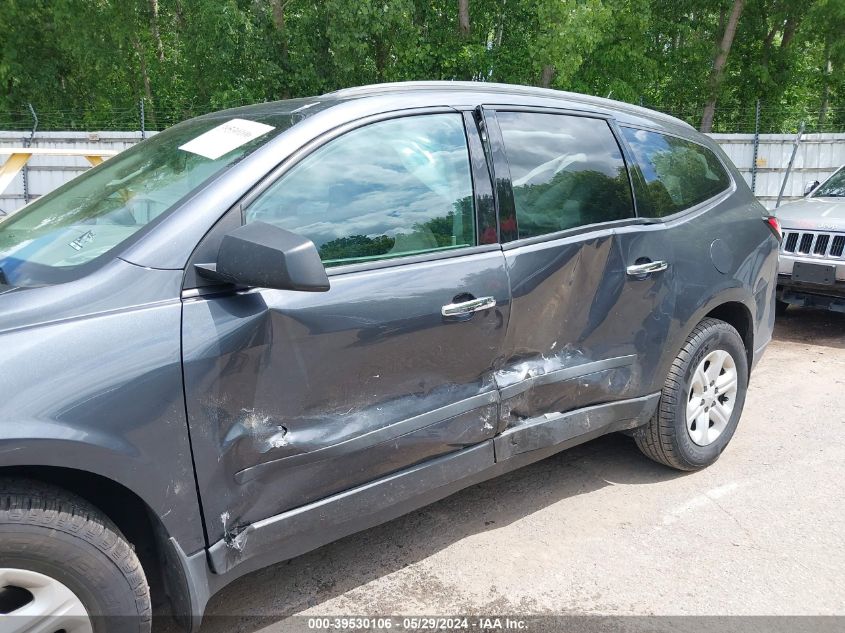 2013 Chevrolet Traverse Ls VIN: 1GNKVFKD5DJ255344 Lot: 39530106