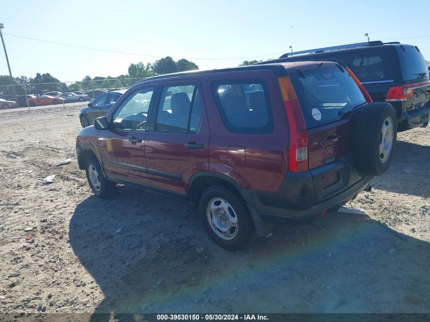 2003 Honda Cr-V Lx VIN: JHLRD68423C015983 Lot: 39530150