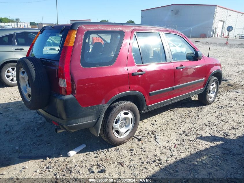 2003 Honda Cr-V Lx VIN: JHLRD68423C015983 Lot: 39530150