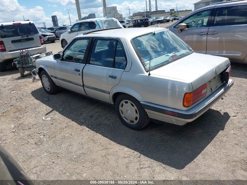 1991 BMW 318 I VIN: WBAAJ9311MEJ01497 Lot: 39530165